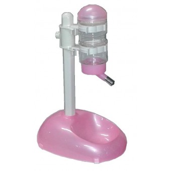 Bebedouro Automatico Para Cães - Rosa Claro
